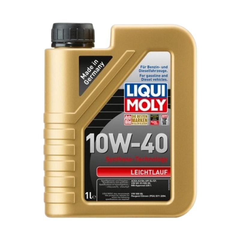 Jual Liqui Moly 10W-40 Leichtlauf Pelumas Mobil [1 L