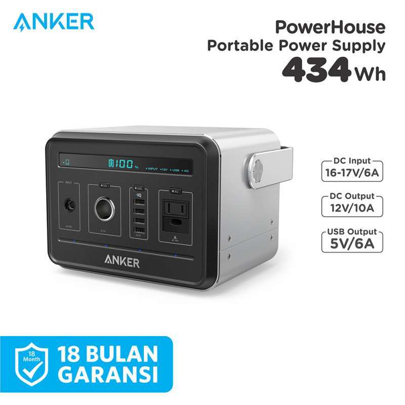 Jual Powerhouse Anker Multi Functional 120000 Mah A1701211 Di Seller