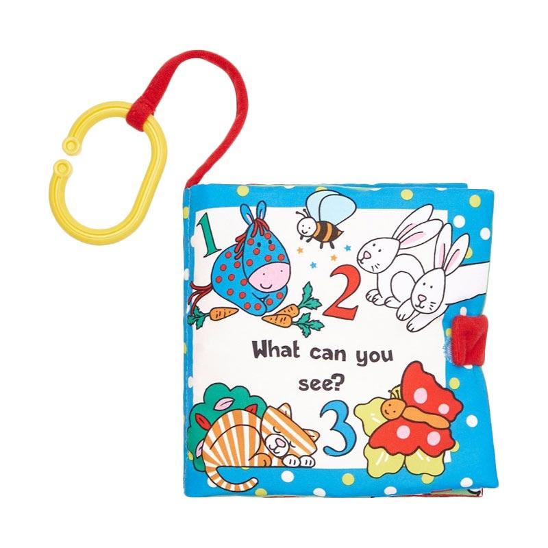 Jual What Can You See 1 2 3 Soft Book Mainan Edukasi Anak 