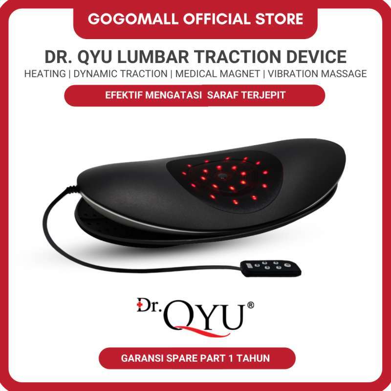 Promo Dr Qyu Lumbar Traction Device Terapi Nyeri Pinggang Dan Saraf