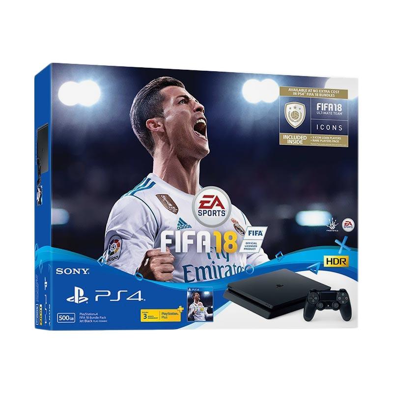 jual sony playstation 4 slim bundle fifa 2018 500gb jual sony playstation 4 slim bundle fifa 2018 500gb
