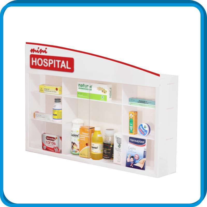 Promo Kotak Obat P3K Acrylic Akrilik Mini Hospital Edition Putih Di 