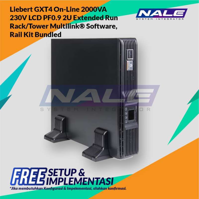 Jual Liebert GXT4 On-Line 2000VA 230V LCD PF0.9 2U Extended Run Rack ...