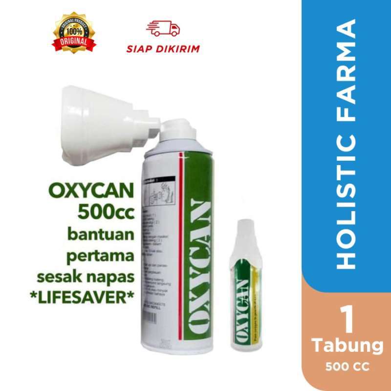 Jual Oxycan Green Kaleng Tabung Oksigen Portable 500 Cc Di Seller