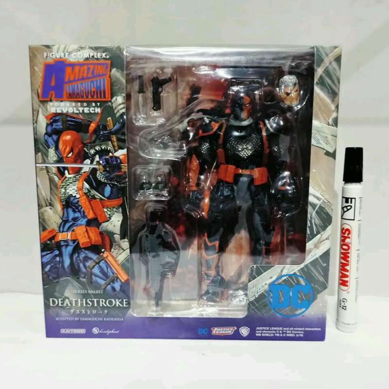 Jual Action Figure Revoltech Revo Deathstroke Revoltech Amazing ...