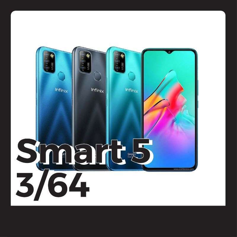 Смартфон Infinix Smart 6 Plus 2/64Gb Black Смартфон Infinix Smart 6 Plus 2/64Gb Black