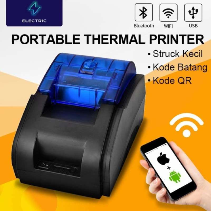 Promo Unik POS PRINTER ELECTRIC JK58H 58MM KERTAS THERMAL