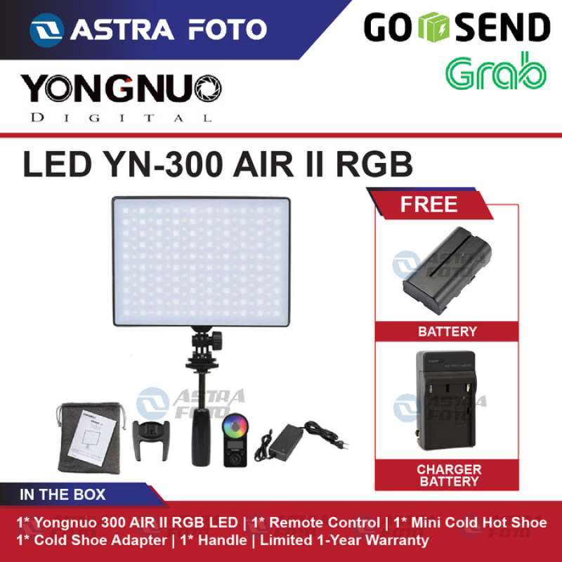 Jual Yongnuo YN-300 Air II RGB LED Video Light Studio YN300 Air ii ...