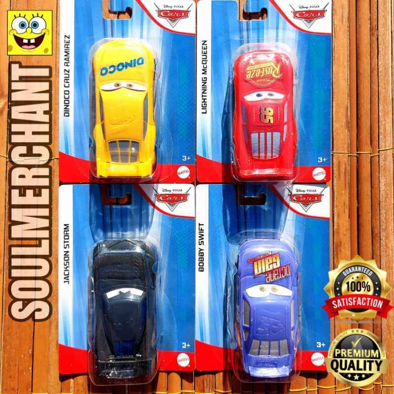 Jual MATTEL DISNEY PIXAR CARS LIGHTNING McQUEEN JACKSON STORM CRUZ ...