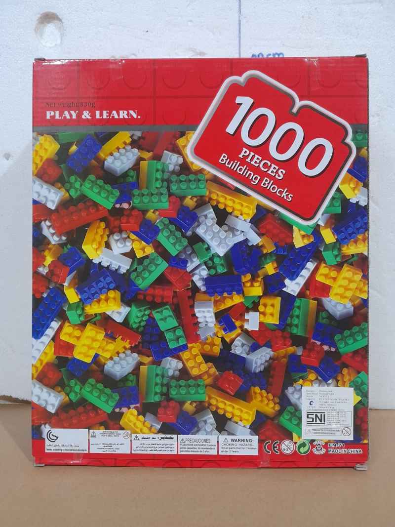 Jual Mainan Edukasi Mainan Lego Isi 1000pcs Building Block lego di ...
