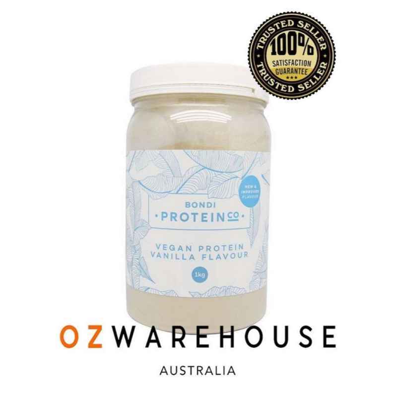 Jual Bondi Vegan & Gluten Free Protein Powder Vanilla (1kg) di Seller