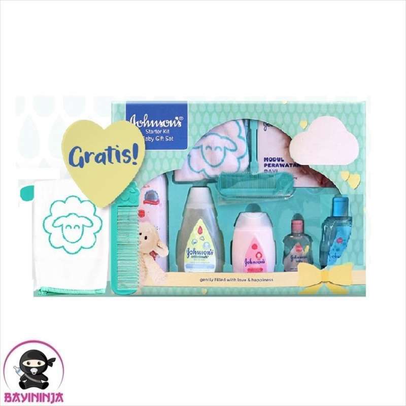 Jual Johnsons Baby Starter Kit Gift Set Paket Kelahiran Di Seller