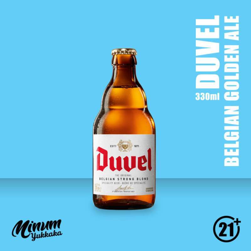Jual Duvel Belgian Golden Ale Beer Botol 330ml di Seller Minum Yuk Kaka