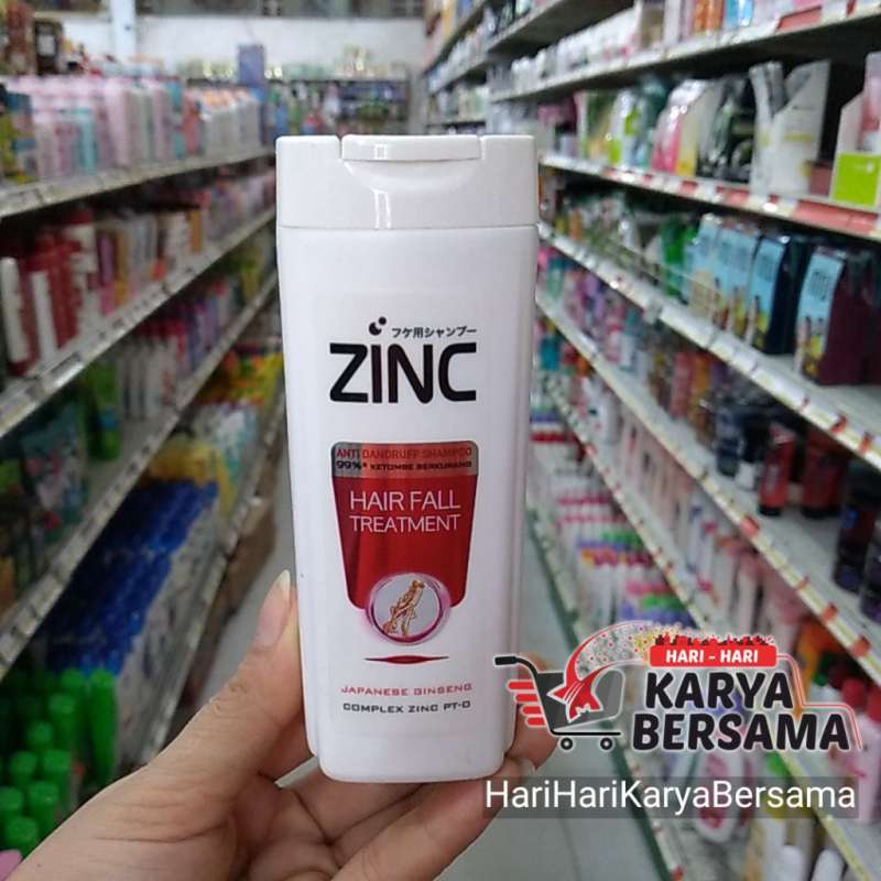 Jual Zinc Shampoo Anti Dandruff Hair Fall Treatment Botol 70ml Di