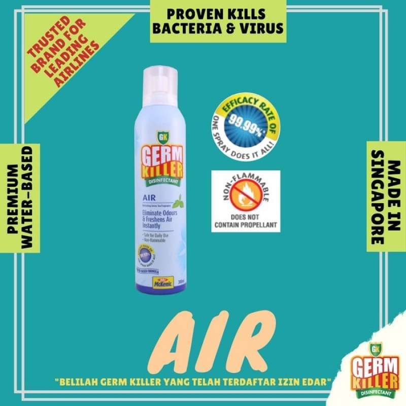 Jual Germ Killer Air Disinfectant Desinfektan Udara 300 ml di Seller