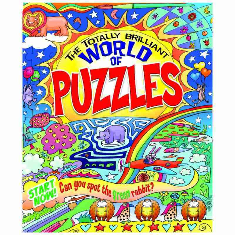 Promo ORIGINAL The Totally Brilliant World of Puzzles Leon Books
