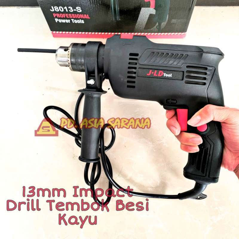 Jual Impact Drill Beton 13mm Listrik J8013S JLD / Mesin Bor Tembok