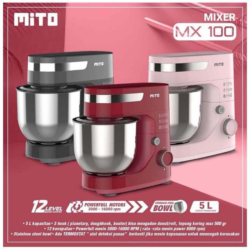 Jual Mixer Mito MX100 di Seller MEDIA ELEKTRONIK Sesetan, Kota