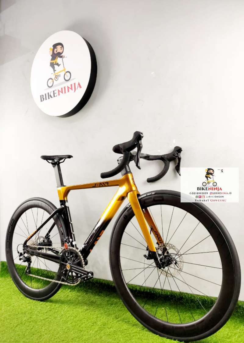 Jual JAVA FUOCO PRO 2022 VERSI WHEELSET CARBON ROAD BIKE UCI SEPEDA BALAP AERO di Seller