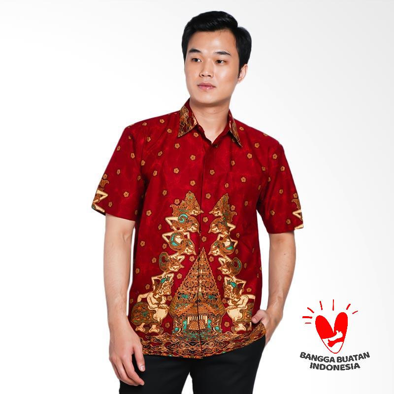 Jual Serendipity Clothing  Dharma Kemeja  Batik Pria  Red 