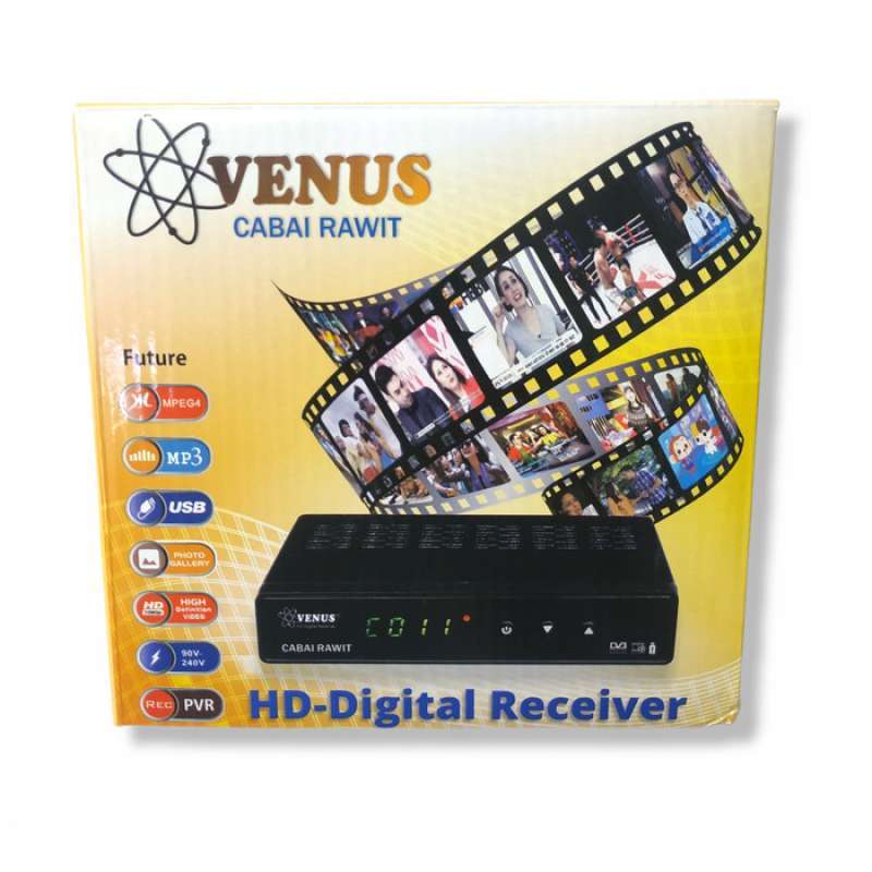 Promo Set Top Box DVBT2 Receiver TV Analog To Digital MULTY COLOUR Diskon 9 di Seller