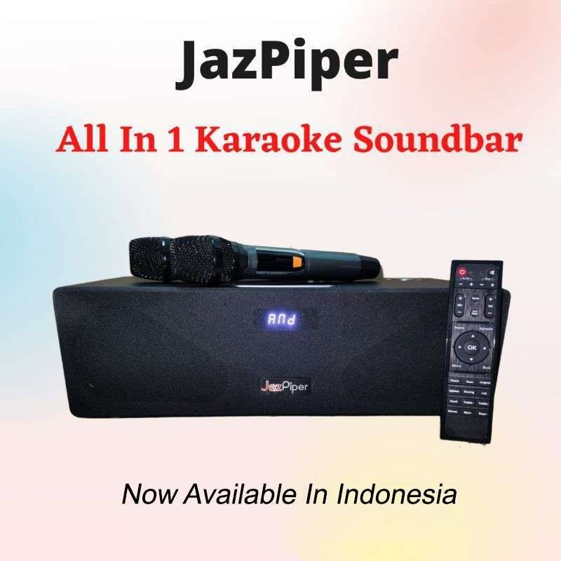 Promo JazPiper Karaoke Sound Bar AllinOne Family WiFi KTV System And