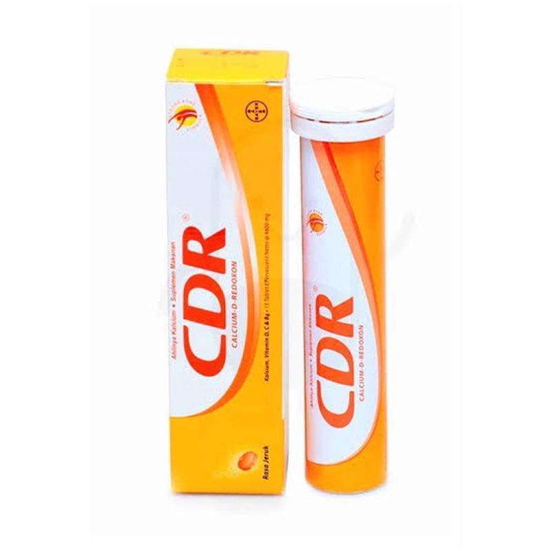 Promo CDR Rasa Jeruk Suplemen [10 Tablet] Diskon 37% di Seller ...
