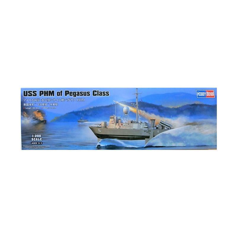Kit Maquette Hobbyboss 1/200 USS Pegasus PHM-1 - Neuf, Plastique