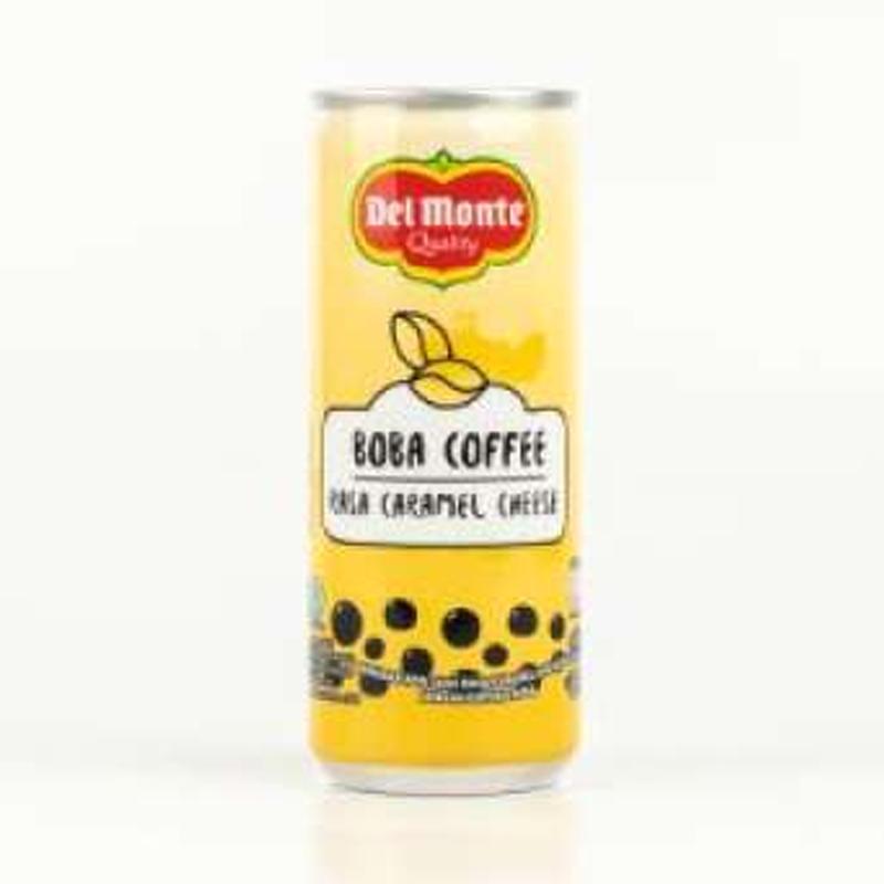 Promo Del Monte RTD Boba Coffee Caramel Cheese [240 mL] Diskon 28 di