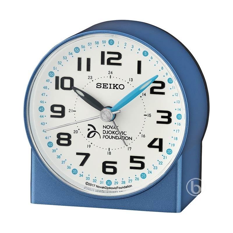 Jual Seiko QHE907 Novak Djokovic Quiet Sweep Lumibrite Alarm Clock di Seller Casio Indotama Shop