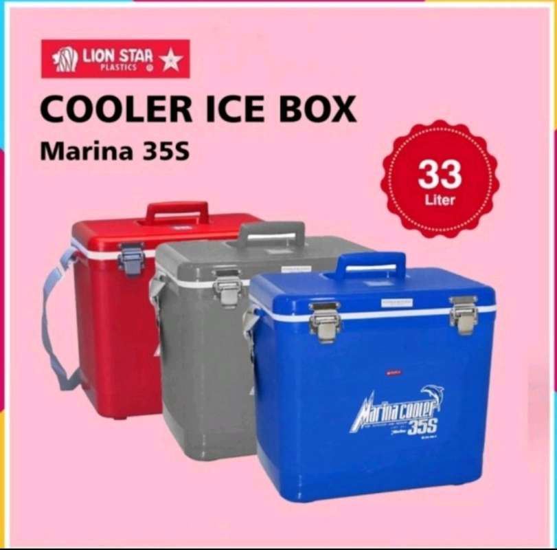 Jual Cooler Box Marina 35s Lion Star 33 Liter / Cool Box / Tempat Es 35