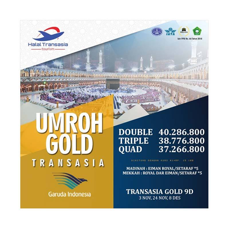 Jual Paket Umroh Gold Halal Transasia [down Payment