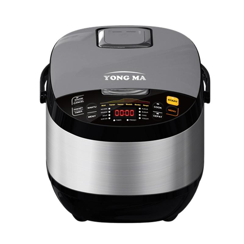 Jual Yong Ma SMC7047 Digital Rice Cooker Silver [2 L