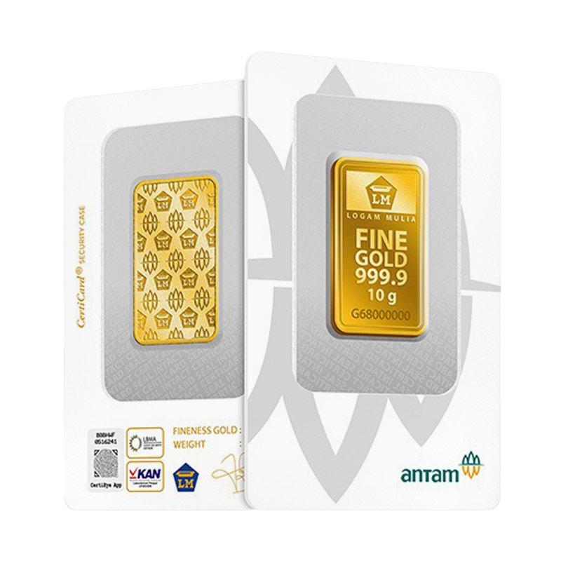 Jual Antam Emas Logam Mulia [10 g / Certicard] Murah