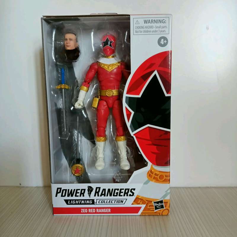 Jual Mainan Action Figure Power Rangers Red Zeo Ranger Lightning