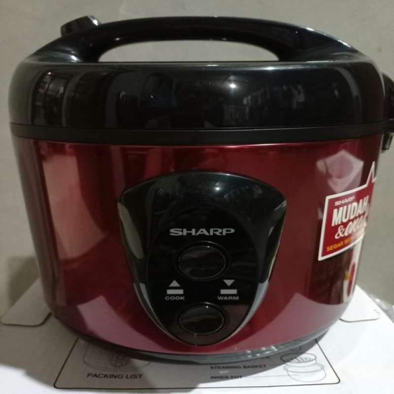 Promo Rice Cooker Sharp KsN18MgSl 1.8Liter/Penanak Nasi (Free Bubble
