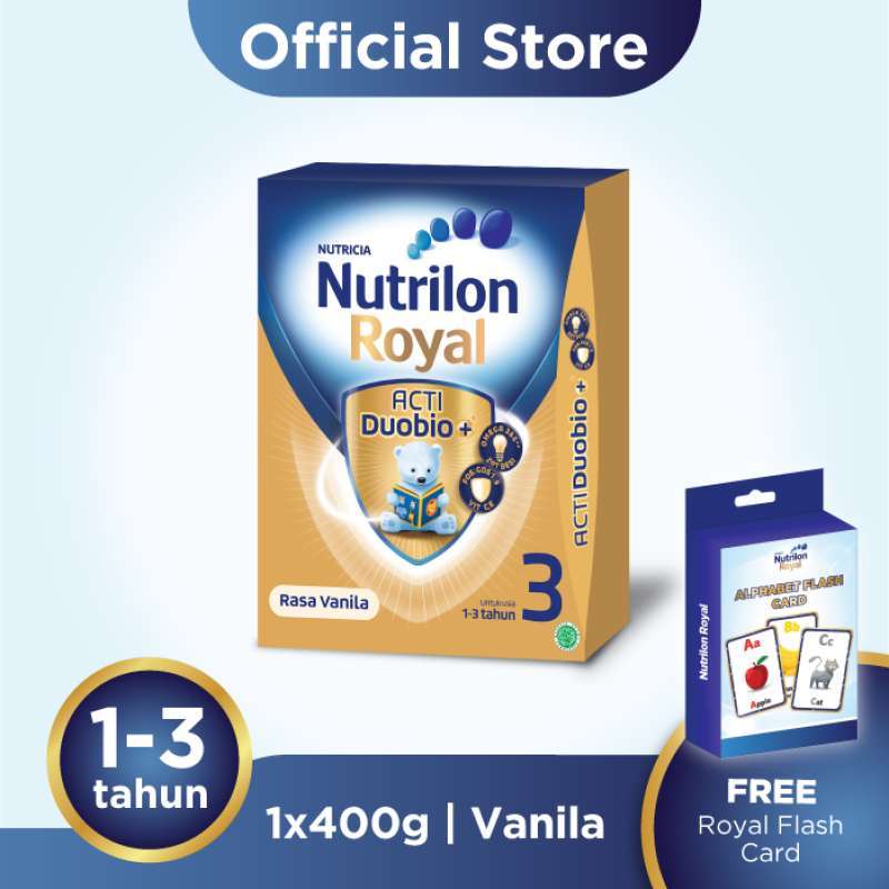 Jual Nutrilon Royal 3 Vanila Susu Formula 400g Free Nutrilon Royal Jual Nutrilon Royal 3 Vanila Susu Formula 400g Free Nutrilon Royal