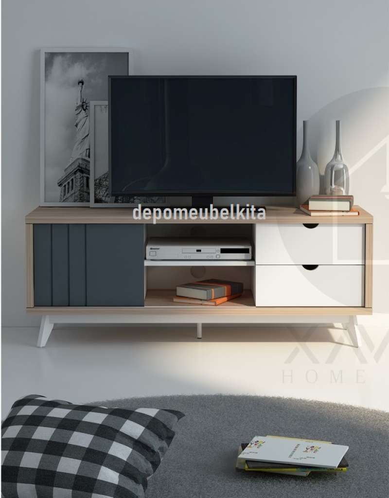 Jual Xavier Furniture Logan ( Rak Tv )khusus Bandung Dan Sekitarnya