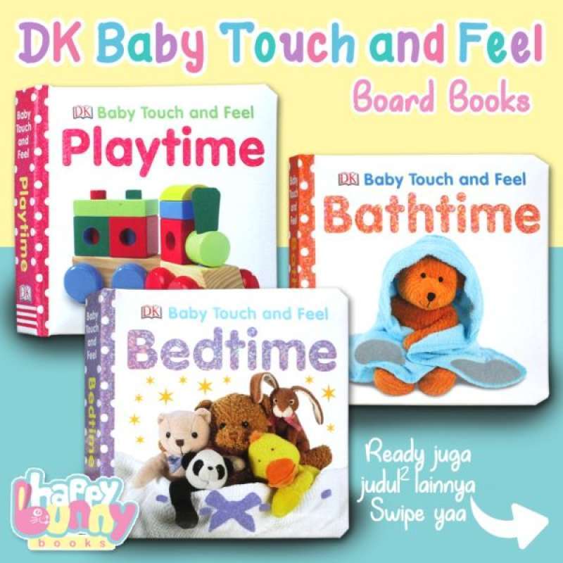 Jual DK Baby Touch and Feel Board Books with touchyfeely textures on