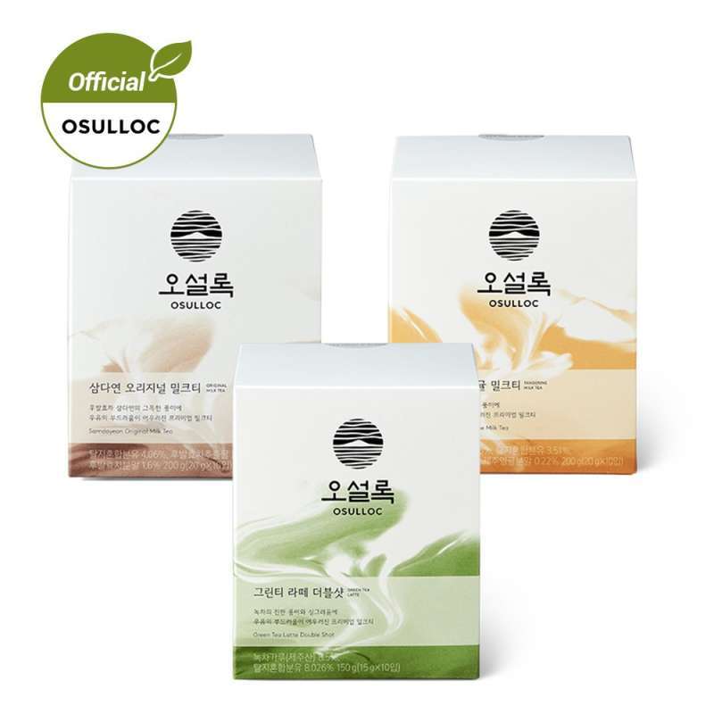 Jual Osulloc Green Tea Latte / Milk Tea 1 box 10stick Green Tea di