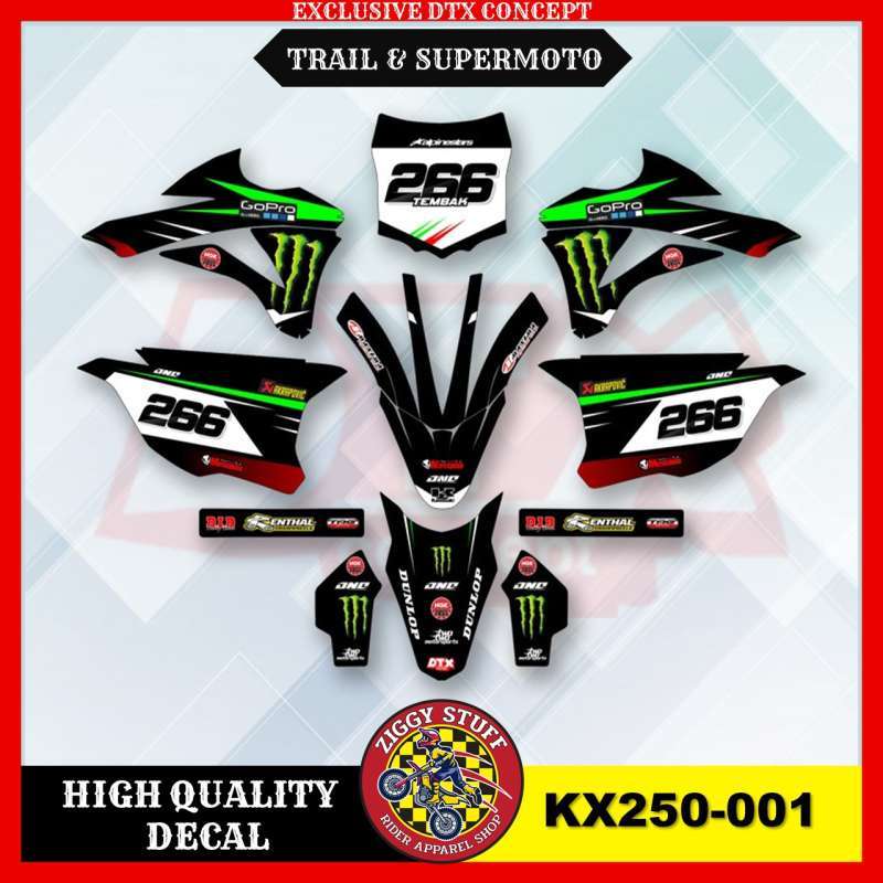 Jual Decal Kx 250 Decal Kx 250 450 Decal Kx 250 Full Decal Trail Decal ...
