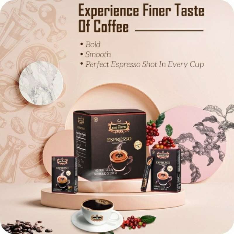 Promo KOPI VIETNAM ESPRESSO TRUNG NGUYEN KING COFFEE INSTANT ISI 15