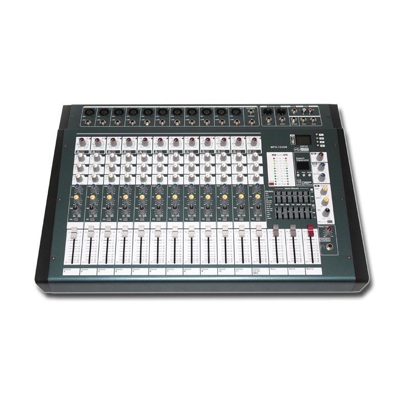 Jual Power Mixer Bluetooth MPG 12 USB / Power Amplifier + Mixer 12