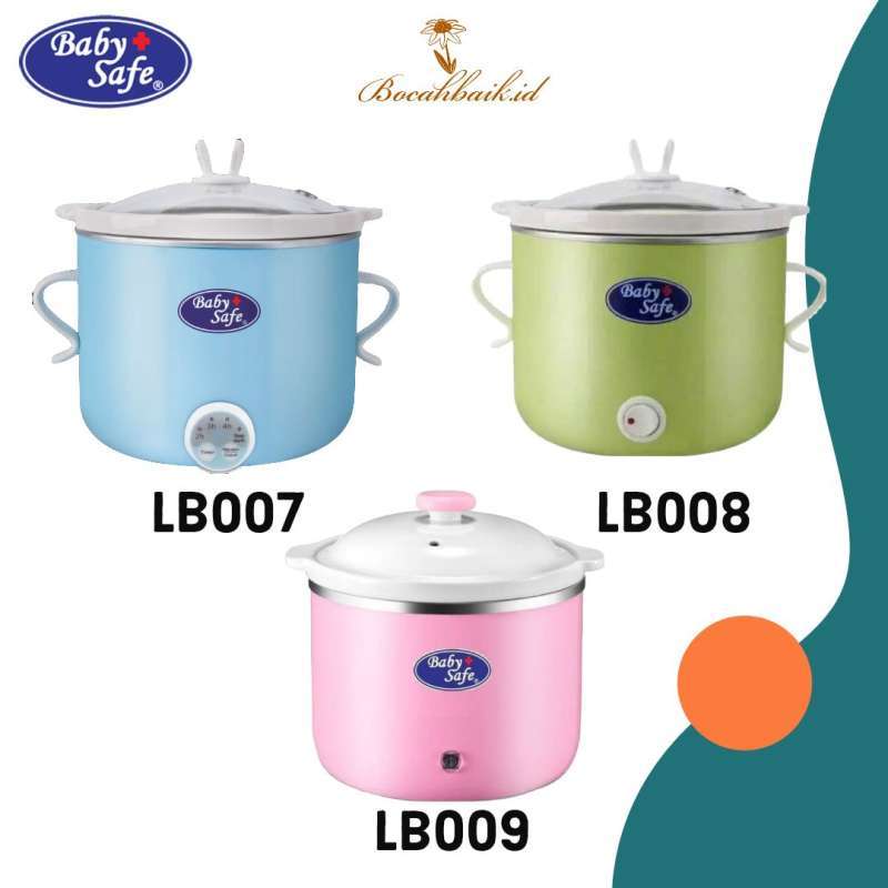 Promo Slow Cooker Baby Safe Lb007 Lb008 Lb009 Alat MPASI bayi alat