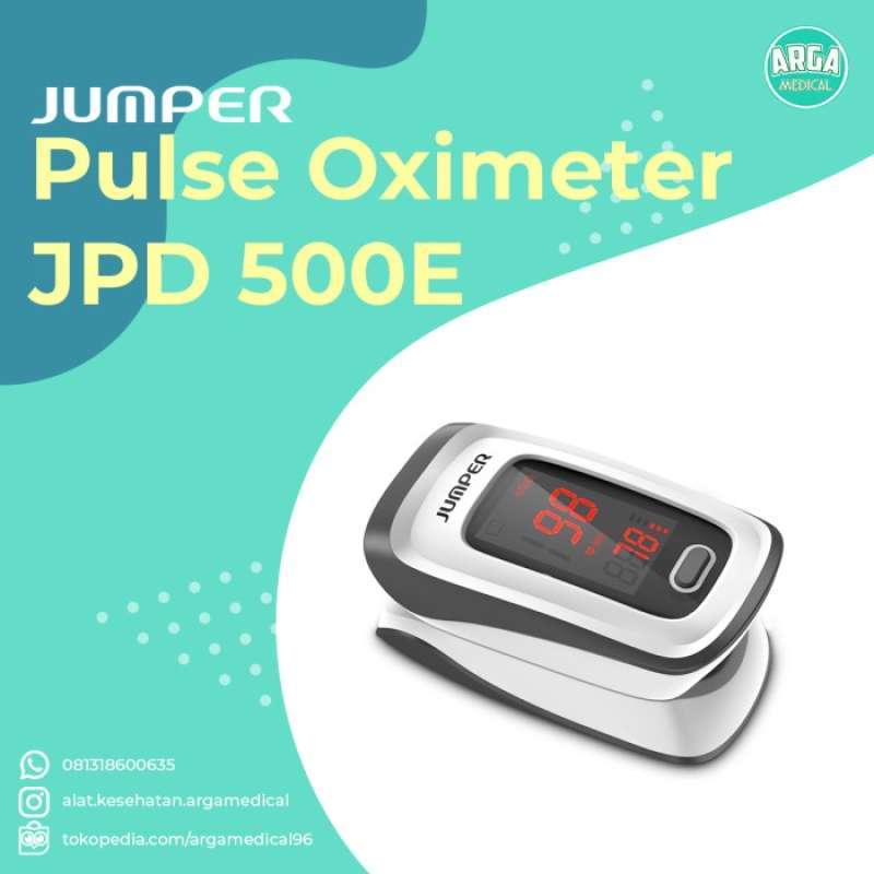 Jual Pulse Oximeter Jumper JPD 500E / Alat Ukur Kadar Oksigen Jumper di