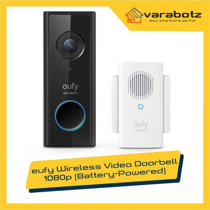 Jual eufy Security, Wireless Video Doorbell 1080p (Battery Powered) di