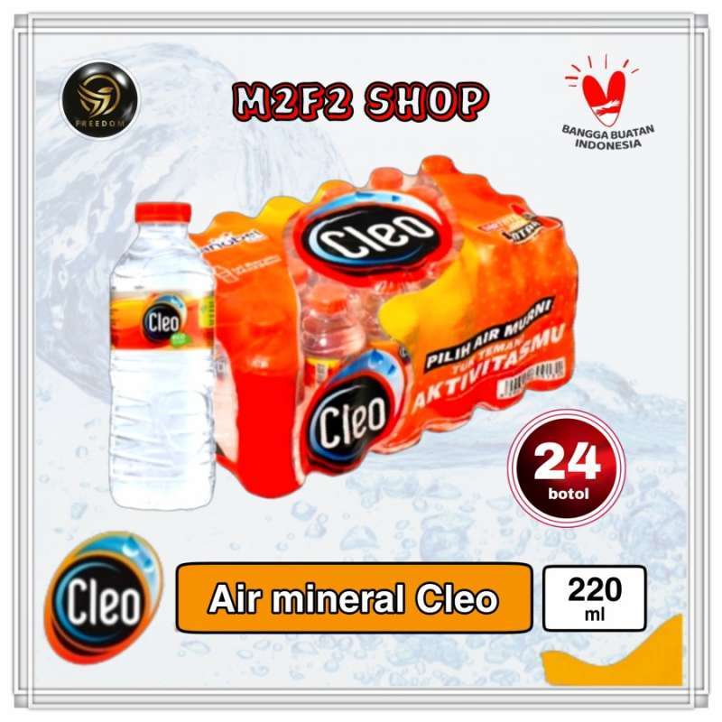 Promo Air Mineral Cleo Baby Mini Botol Plastik Pet - 220 ml (Kemasan ...
