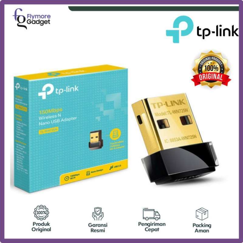 Jual TP-LINK TL-WN725 Adapter Mini Original - Garansi Resmi di Seller ...