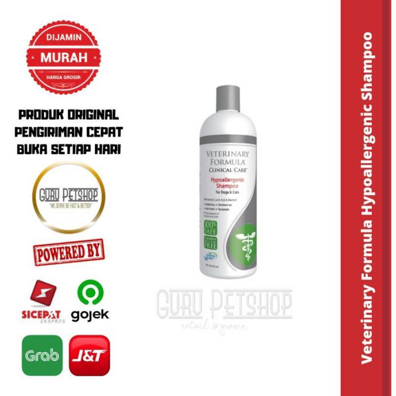 Jual Veterinary Formula Clinical Care Hypoallergenic Shampoo 473ml Di