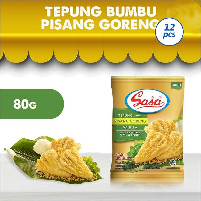 Jual Medan SASA Tepung Goreng Pisang Vanilla Bumbu Masak 
